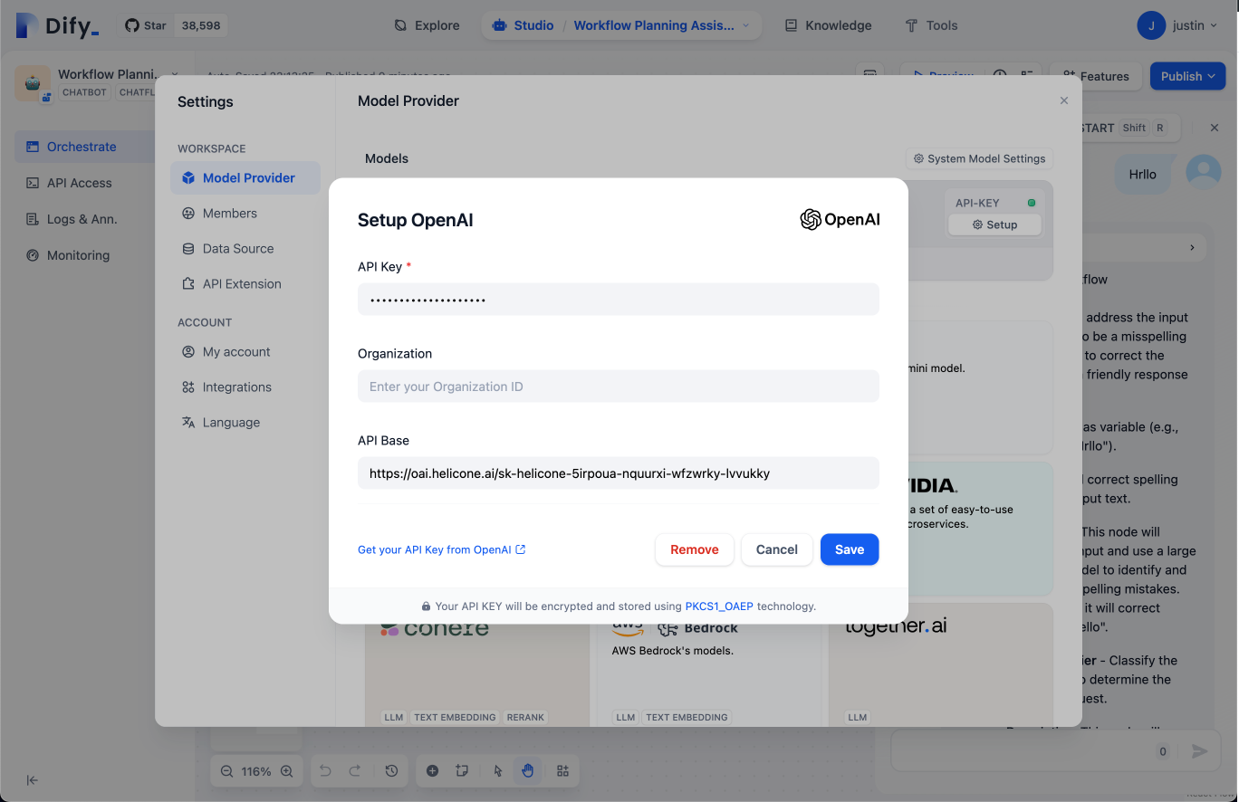 dify example