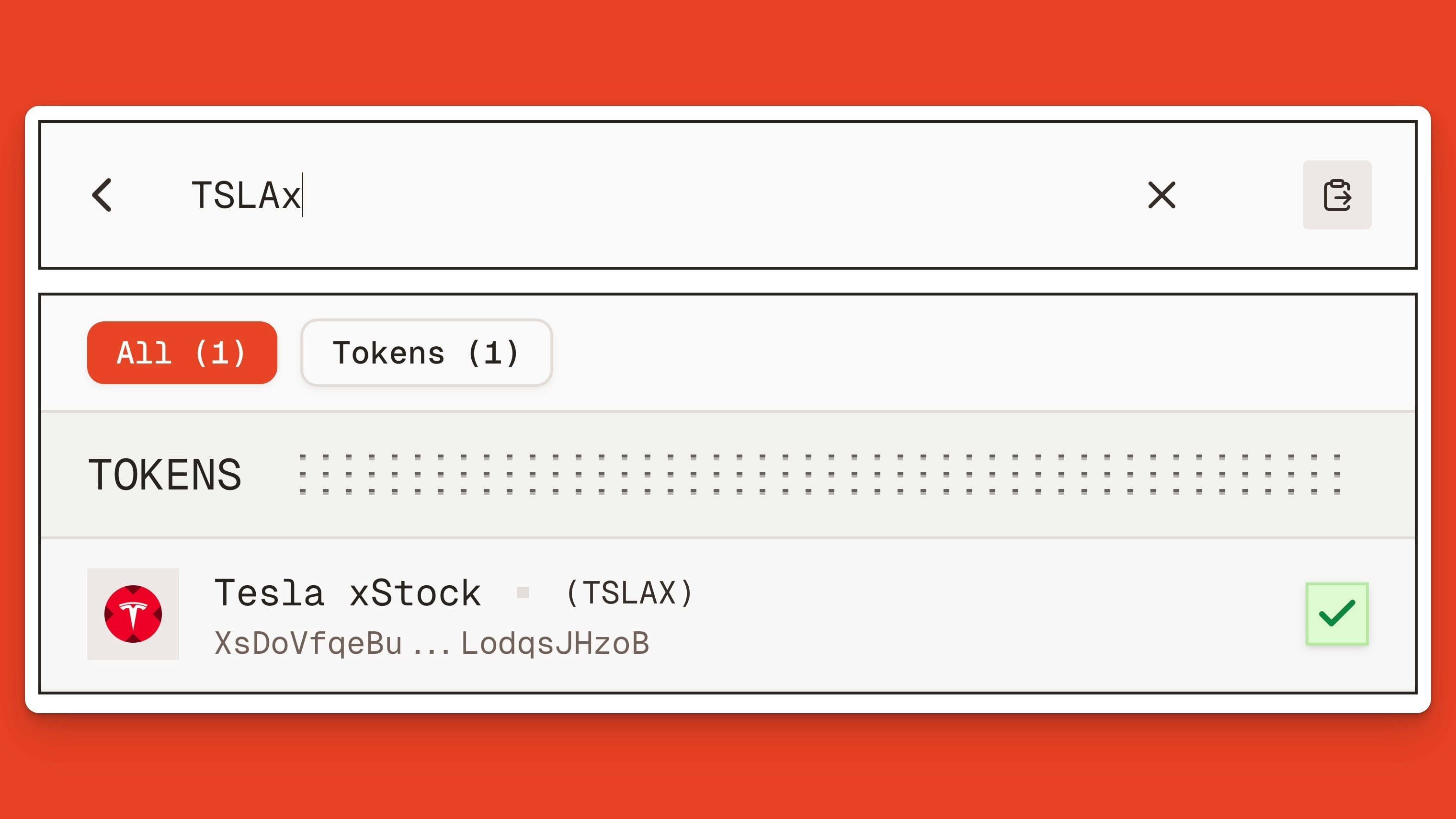 Find Tesla Xstock Token Mint Address On The Solana Network Jp