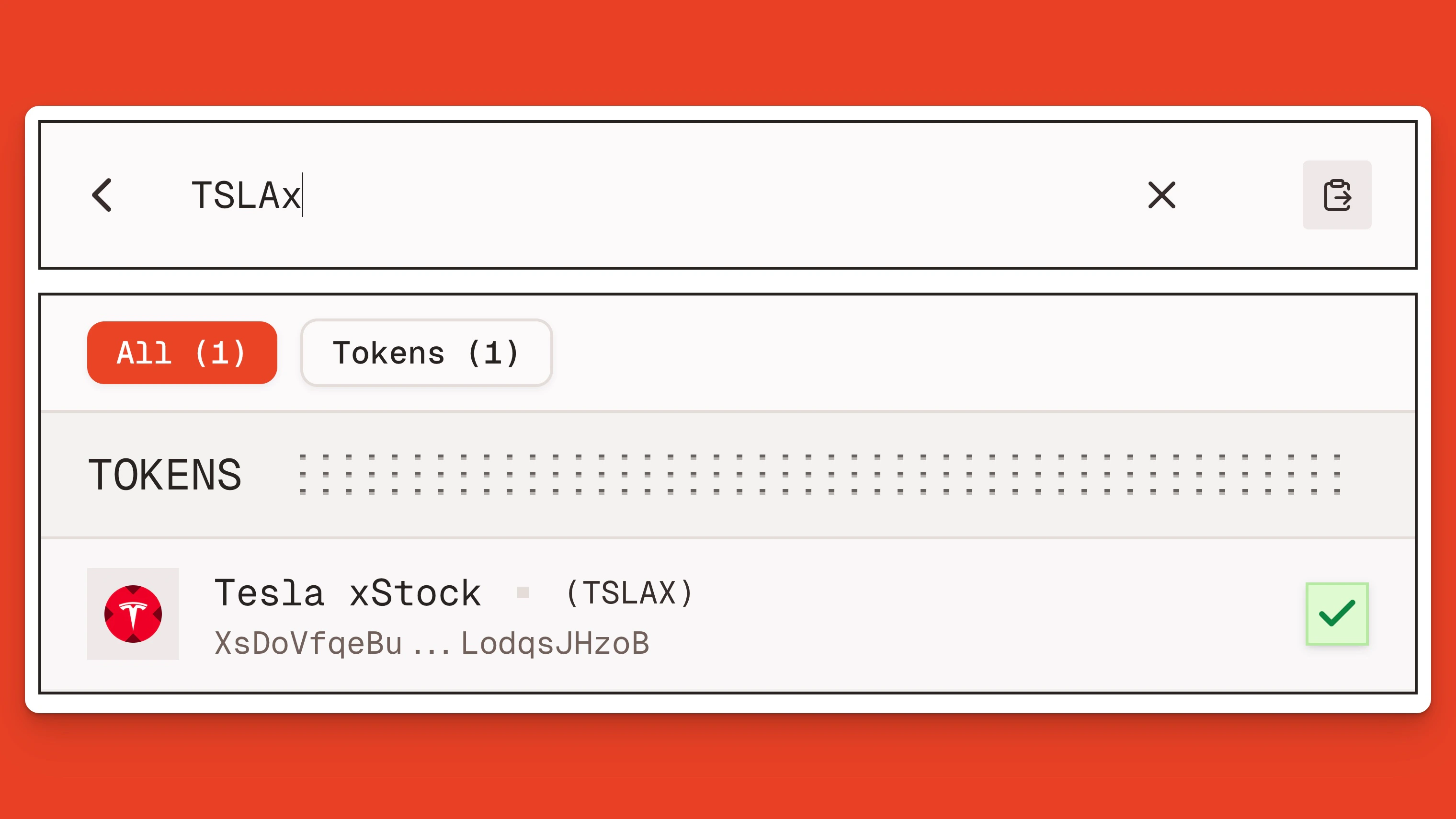 Find Tesla Xstock Token Mint Address On The Solana Network Jp