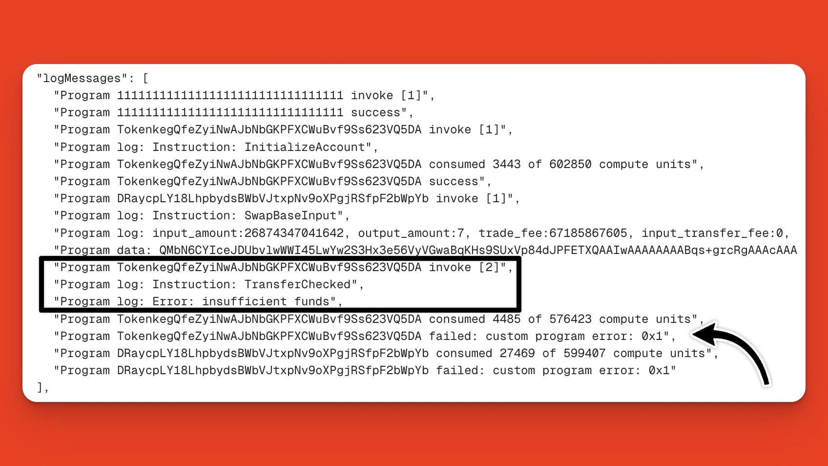 Raw Json Parsed Instruction Logs On The Orb Solana Devnet Explorer Jp