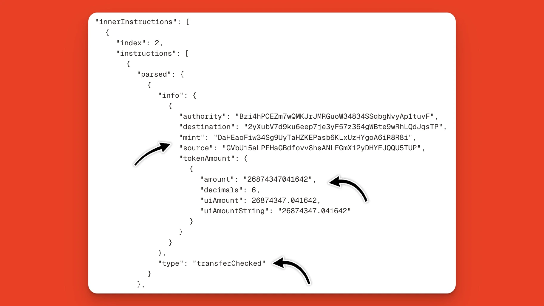 Solana Devnet Token Transfer Raw Instruction Logs On The Orb Explorer Jp