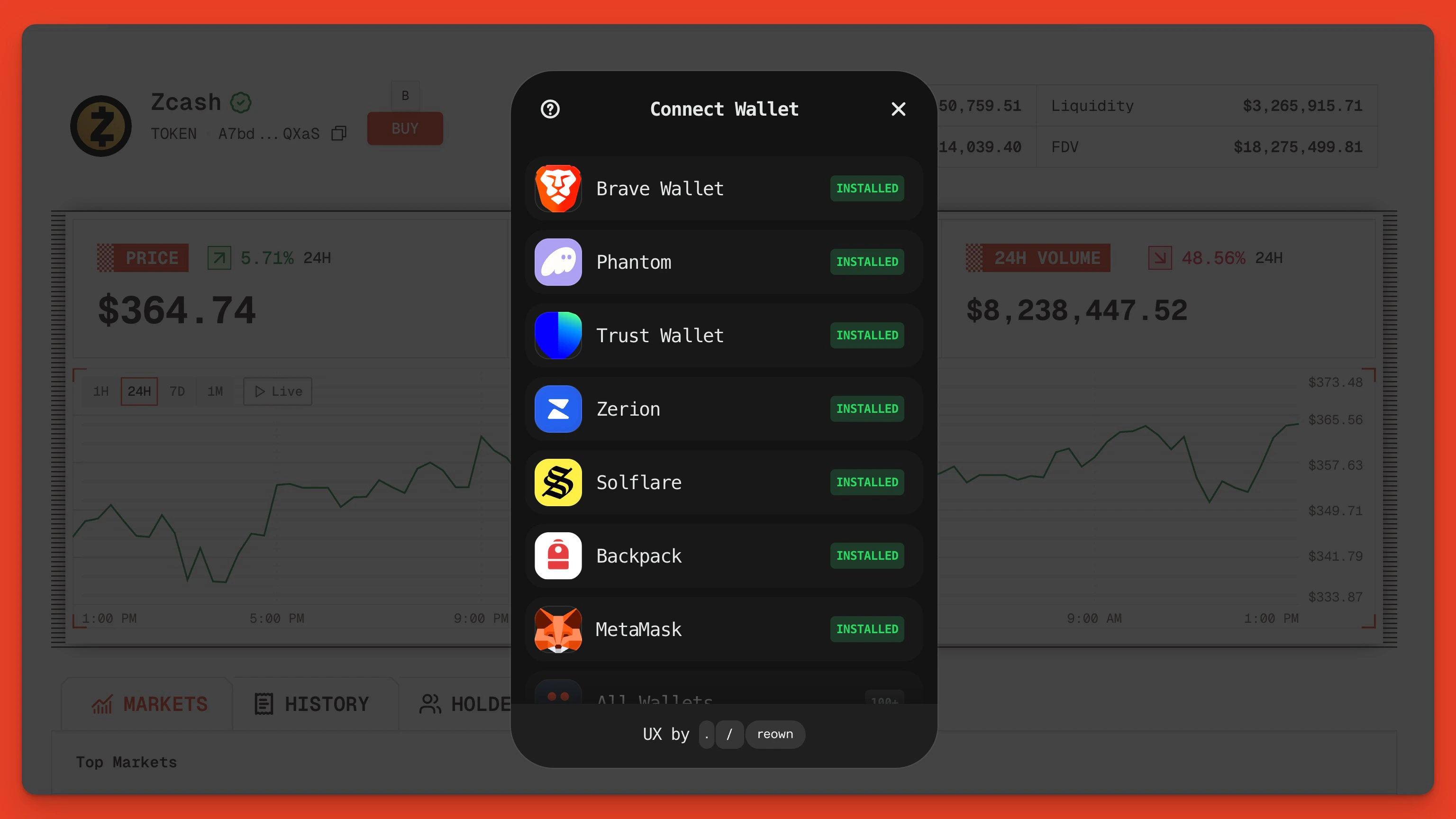 Connect Solana Wallet To The Orb Explorer To Swap Tokens Jp