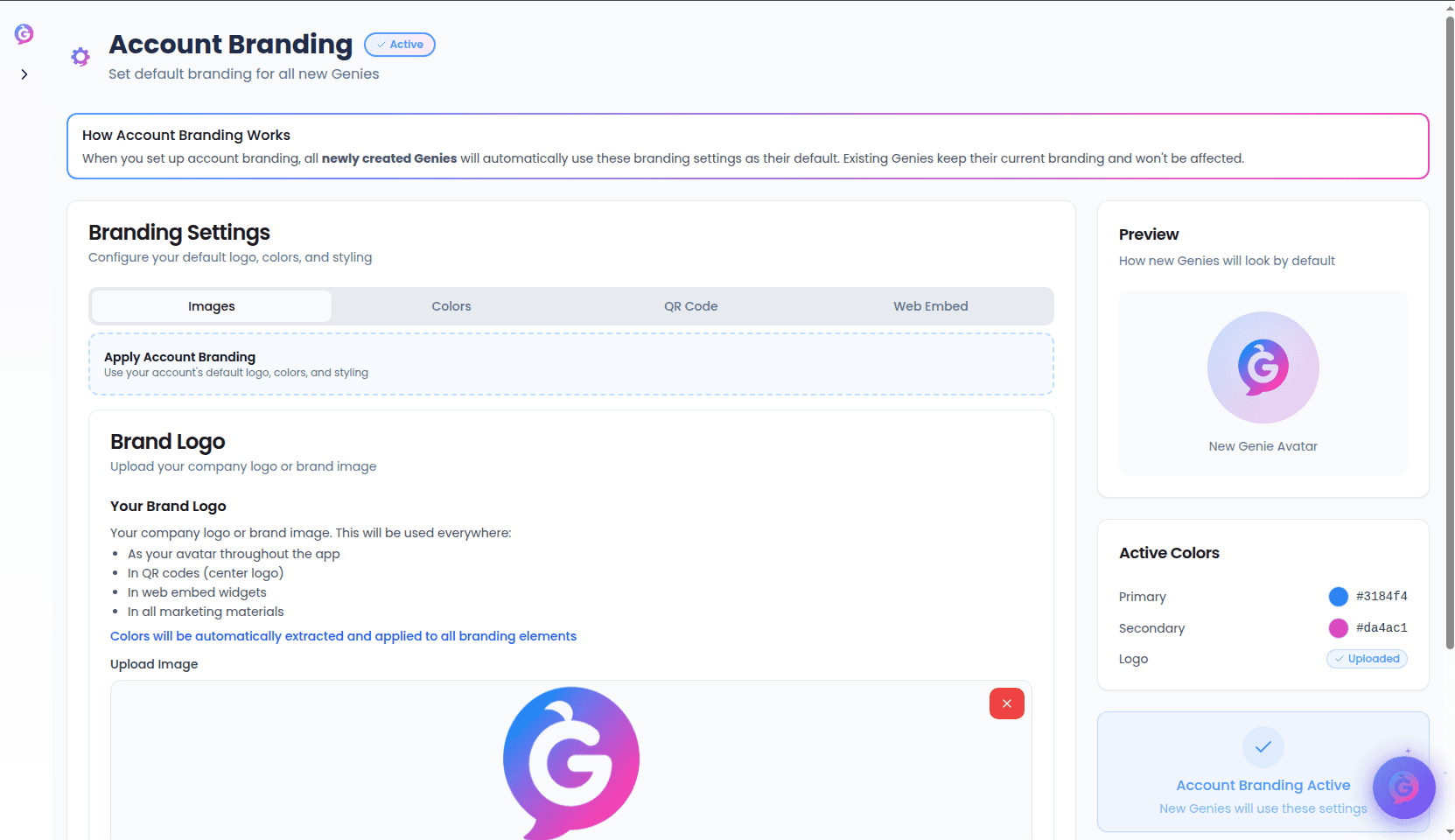 Account Branding