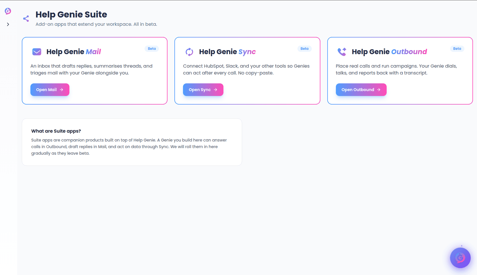 Suite Apps