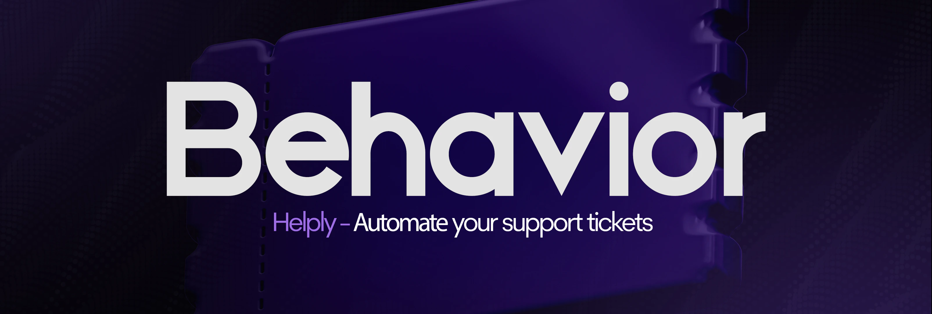 Behavior Banner