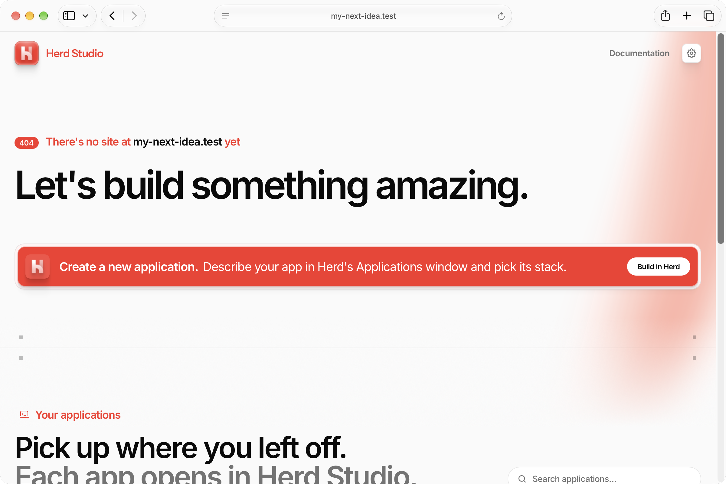 Herd Studio launcher