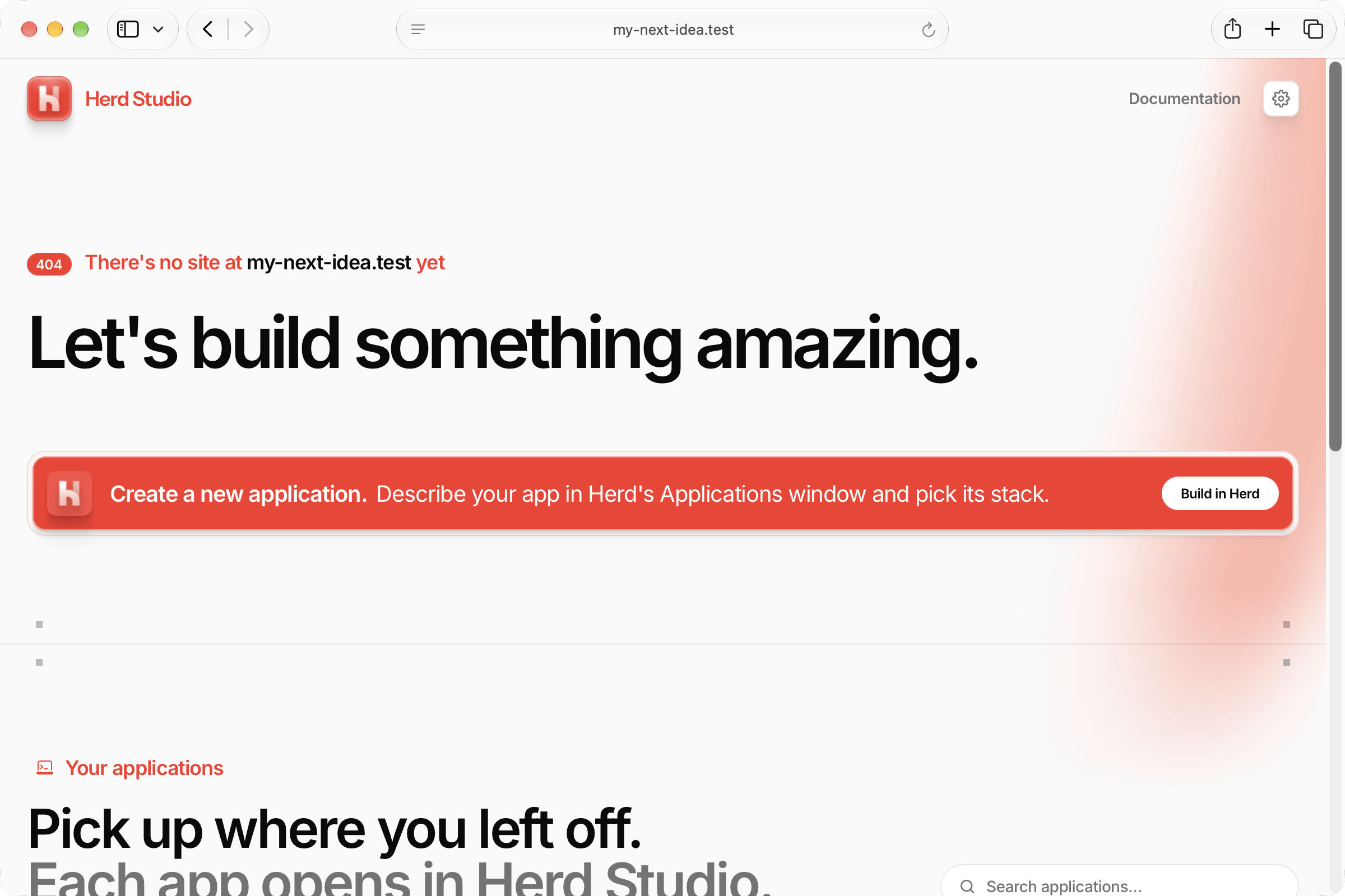 Herd Studio launcher