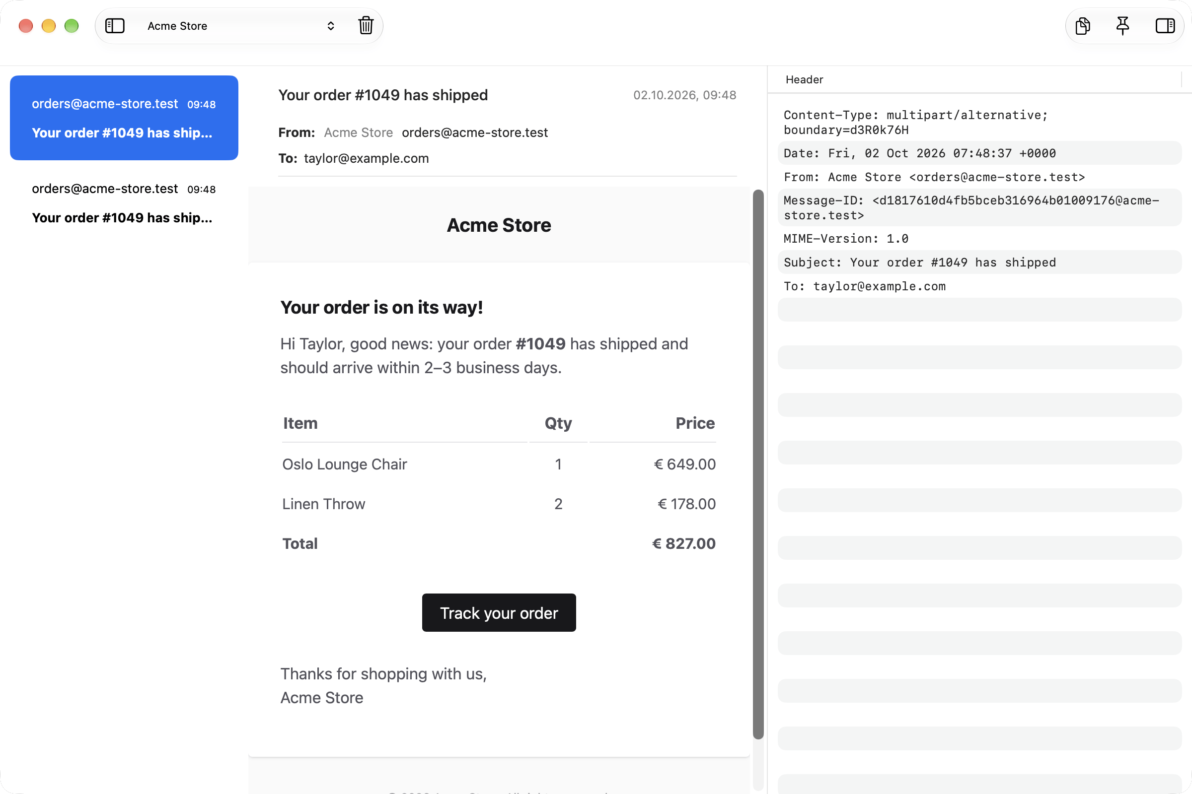 Herd Pro Mail Server with a mail