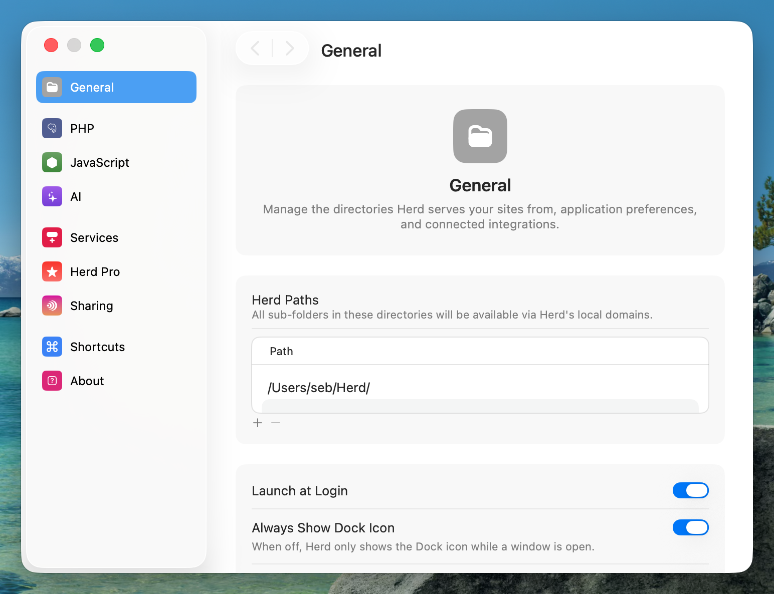 General Settings