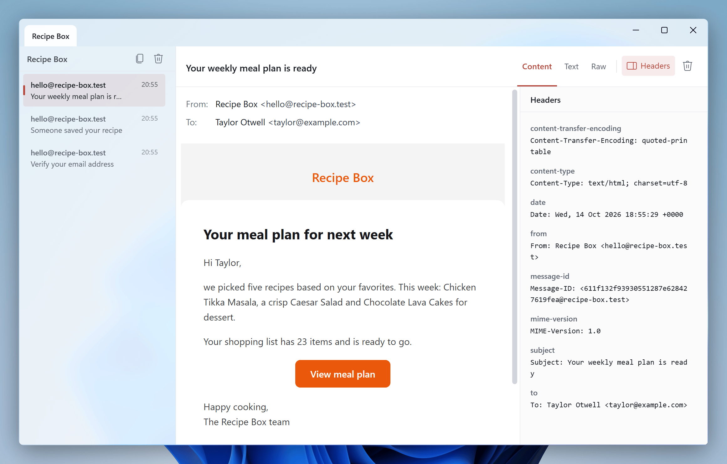 Herd Pro Mail Server with a mail