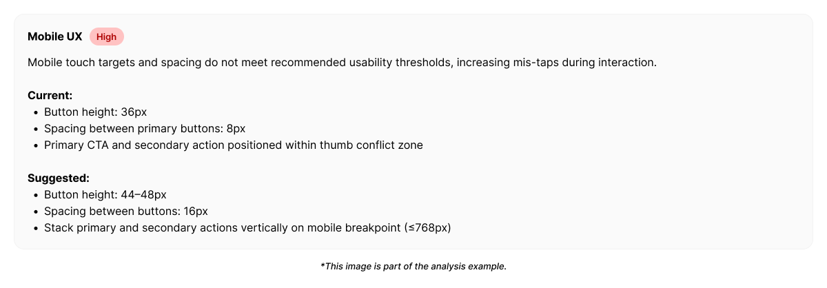 A measurable UX pattern where context, attention limits, and physical interaction constraints shape user behavior on mobile devices.