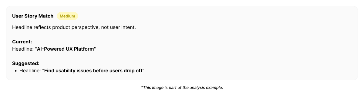 A measurable UX pattern where product flows succeed or fail based on how well they align with the user’s underlying goal, context, and expectation.