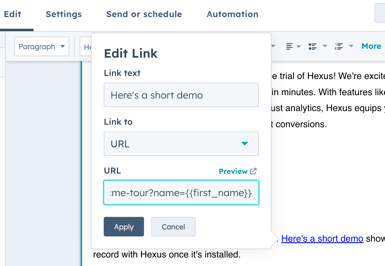 Hexus Hubspot Email Sequences Pn