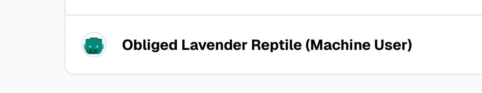 Machine user on Heyoo