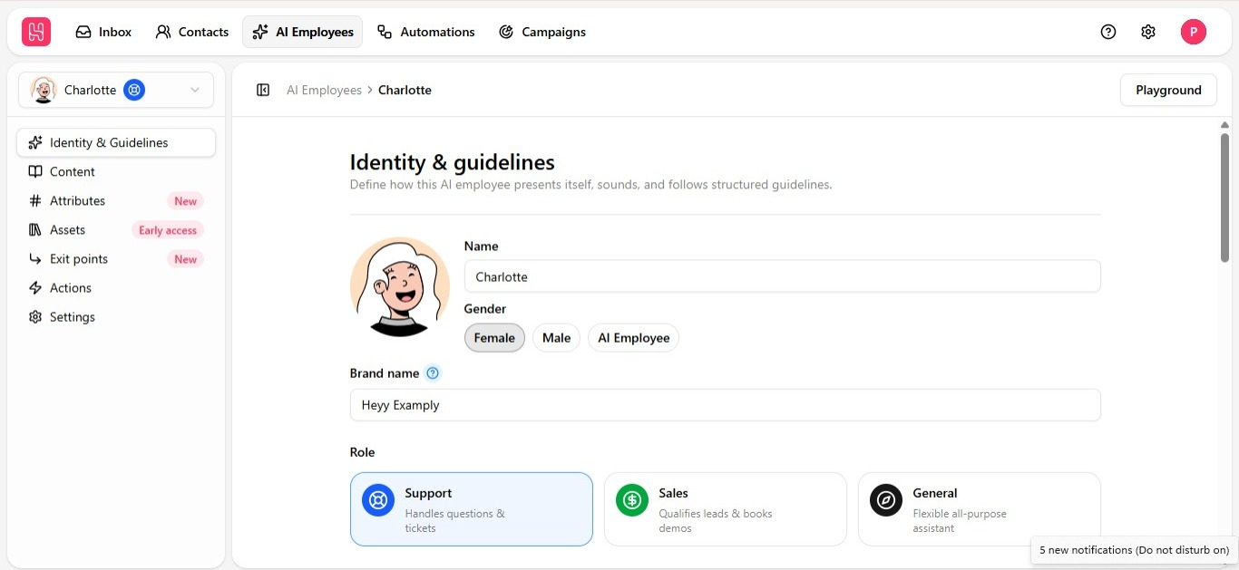 AI Employees list
