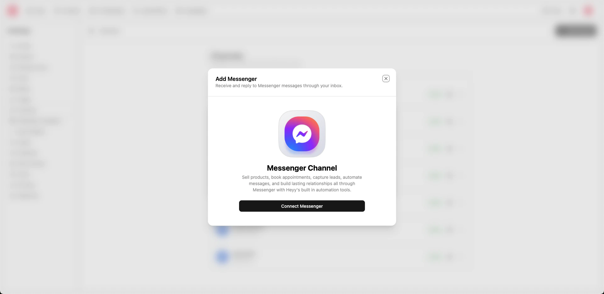 Facebook channel
