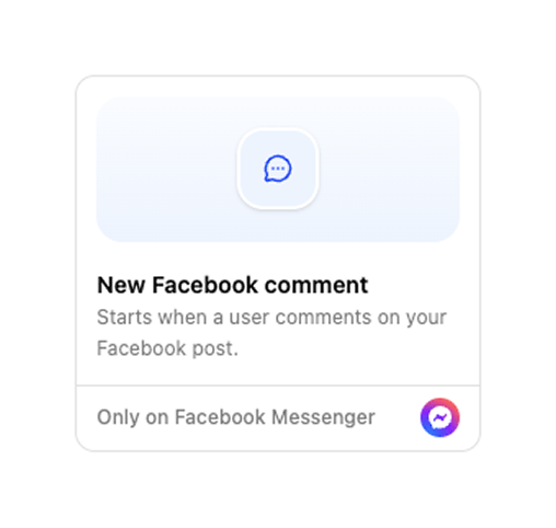 New Facebook comment trigger