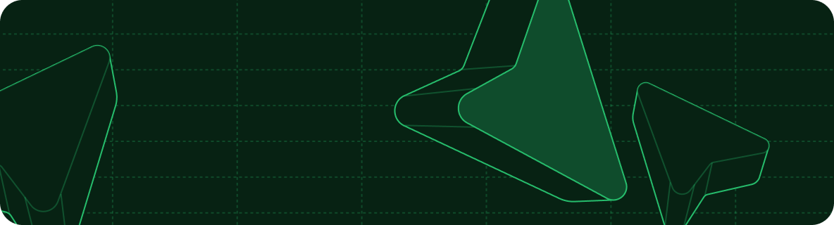 Decorative image of the web editor in dark mode