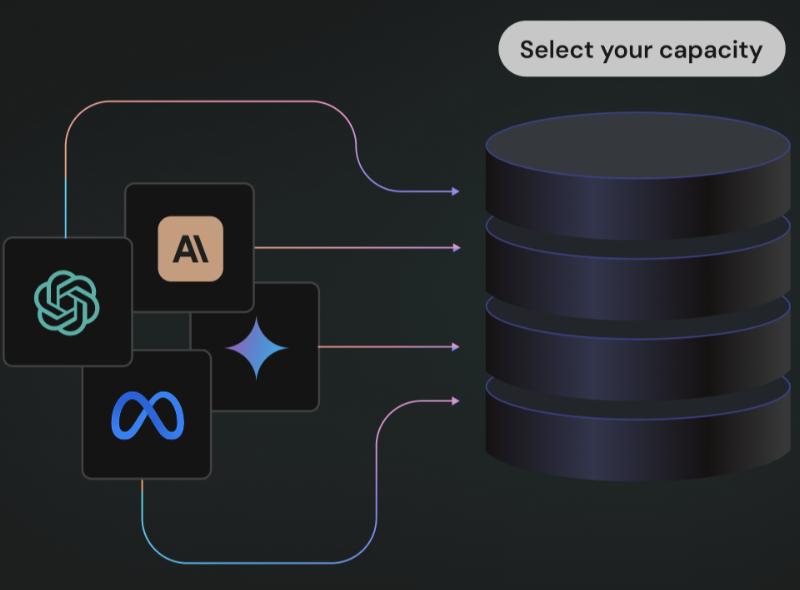 Main dashboard interface
