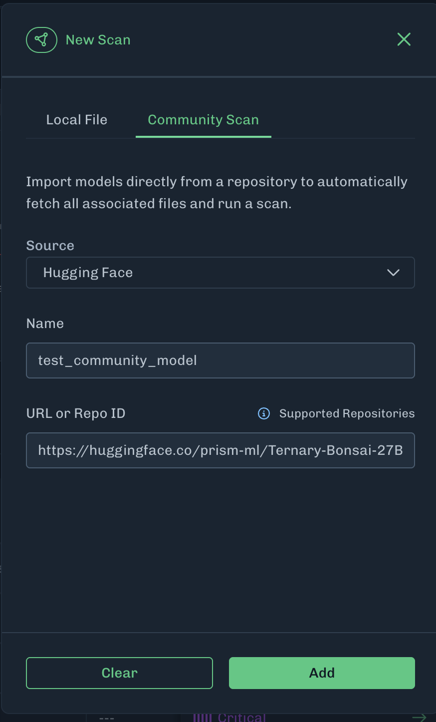 Add Model