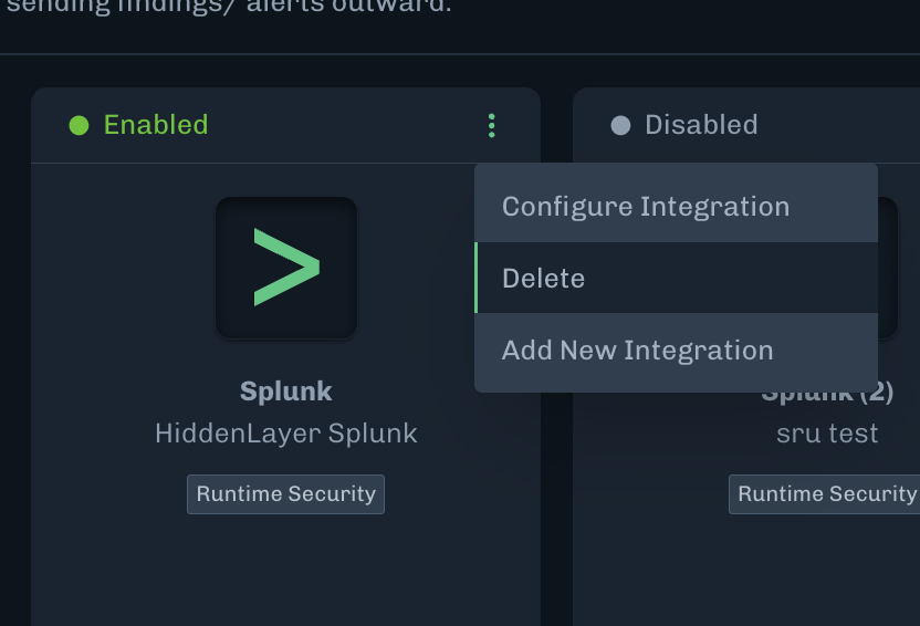 Delete Splunk