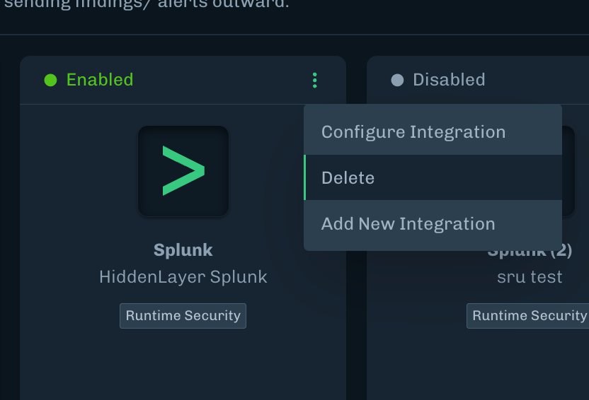 Delete Splunk