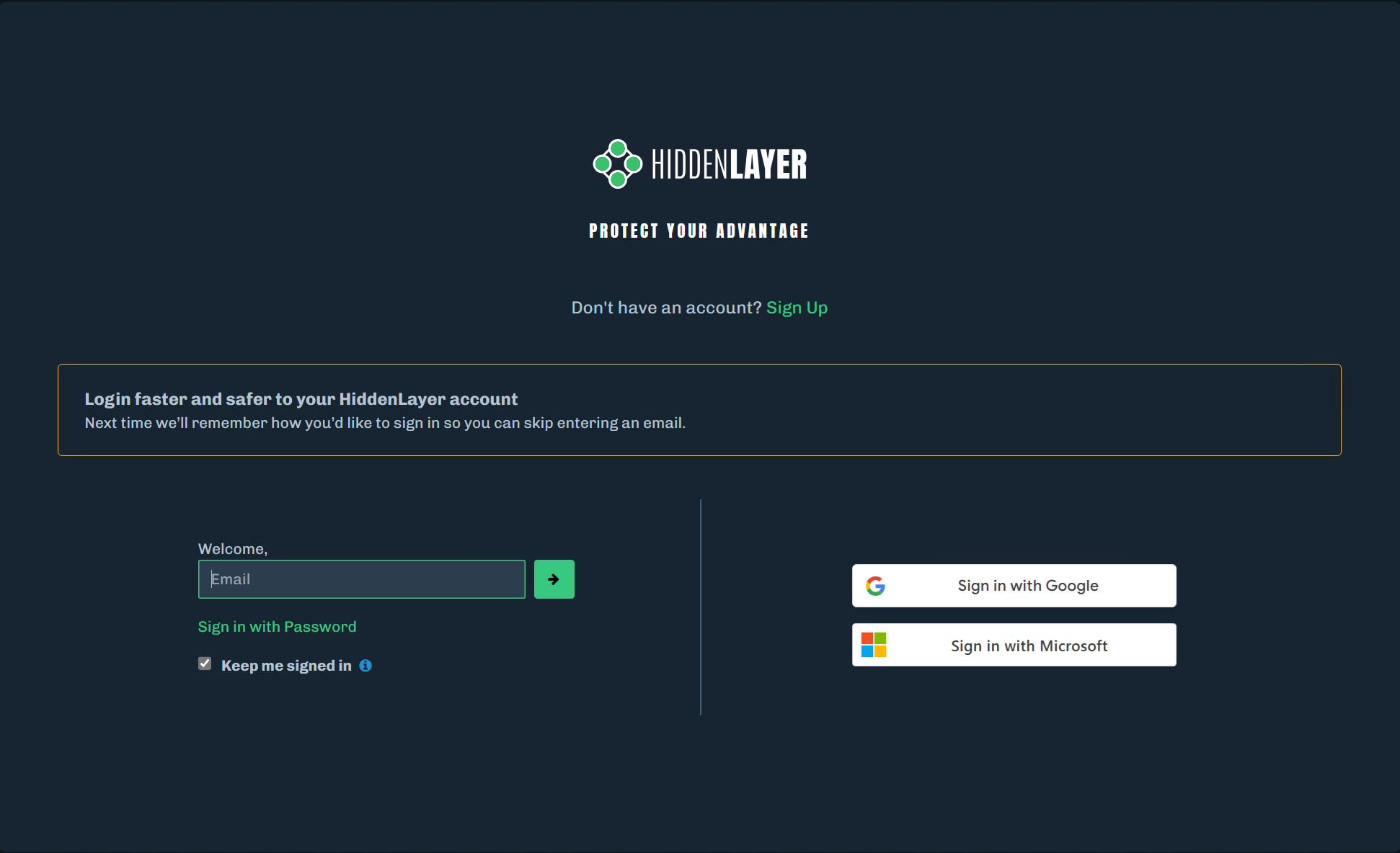Log In Page