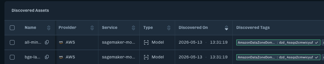 Discovered Assets Expanded