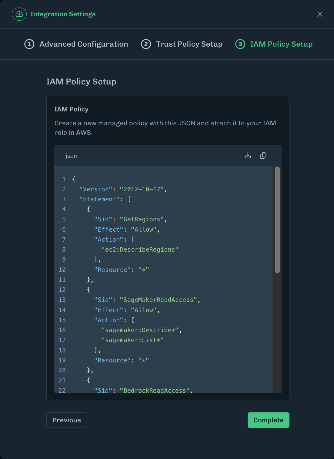 Managed Policy