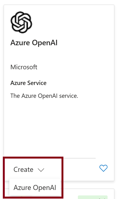 Create Azure OpenAI