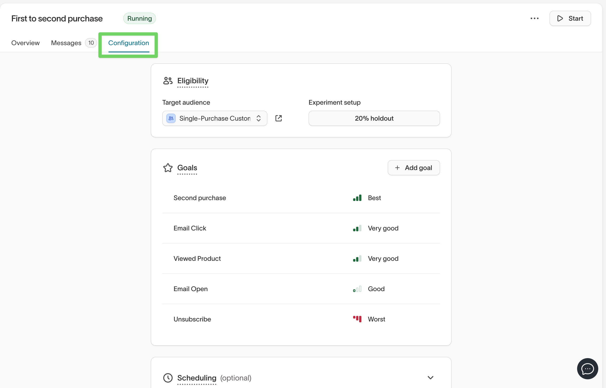 Agent configuration overview