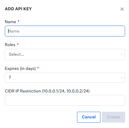 Generating a Kustomer API Key