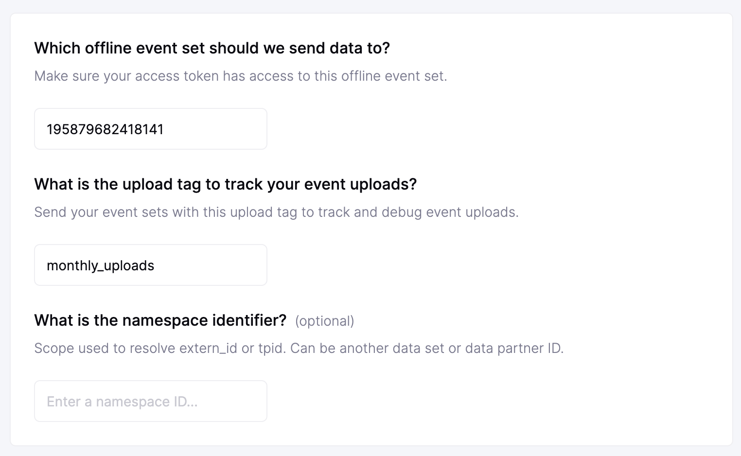 Hightouch sync configuration