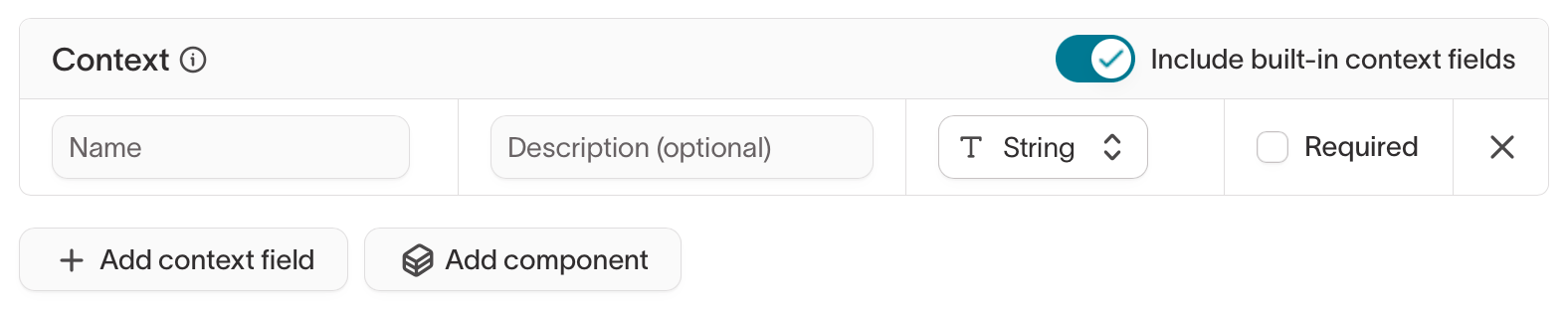 Context validation