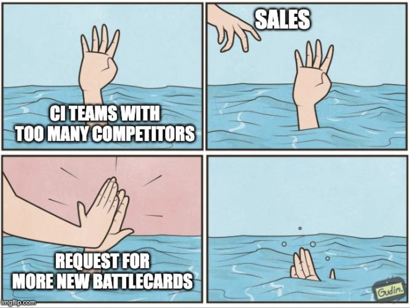 How it feels managing competitive content