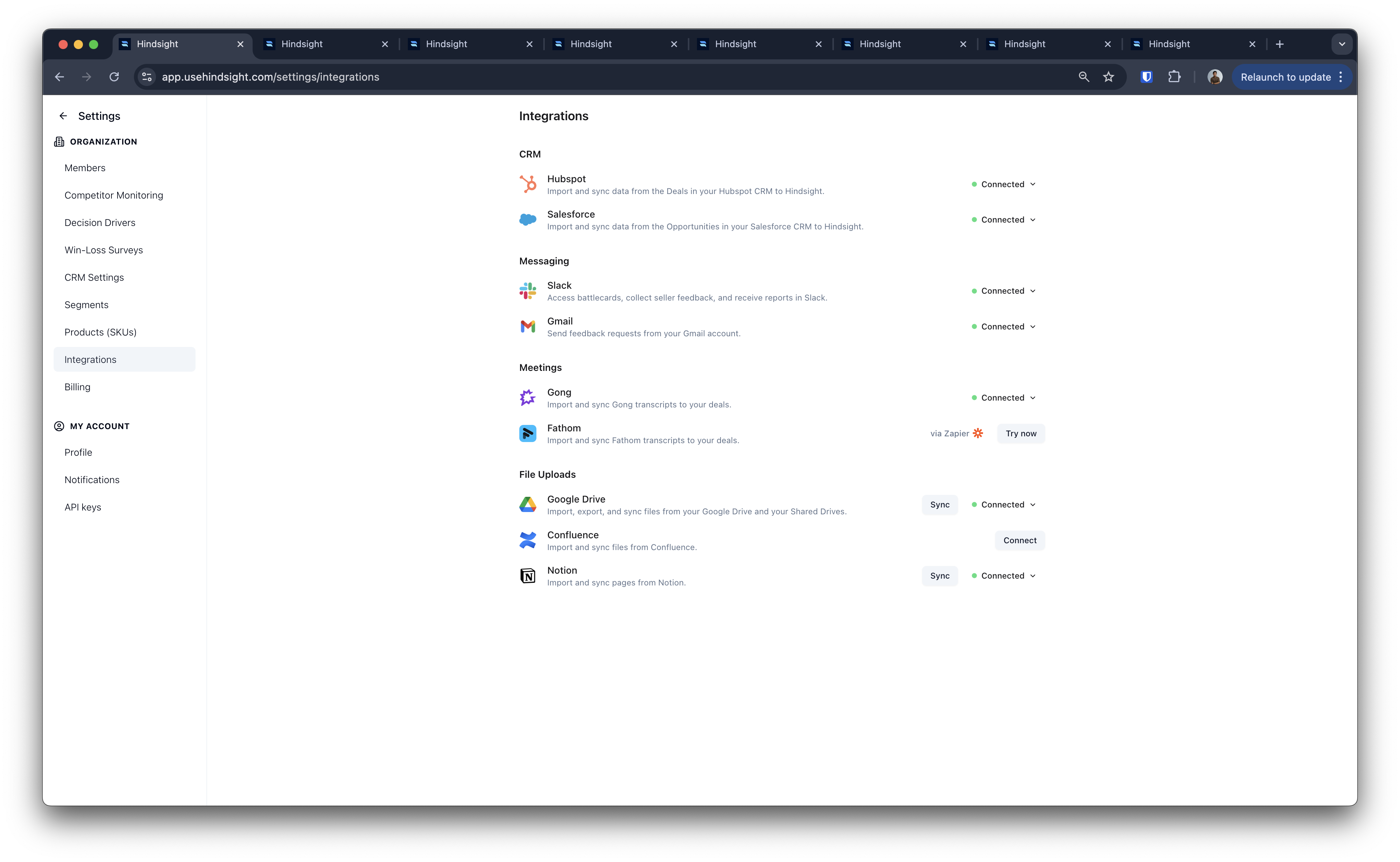integrations