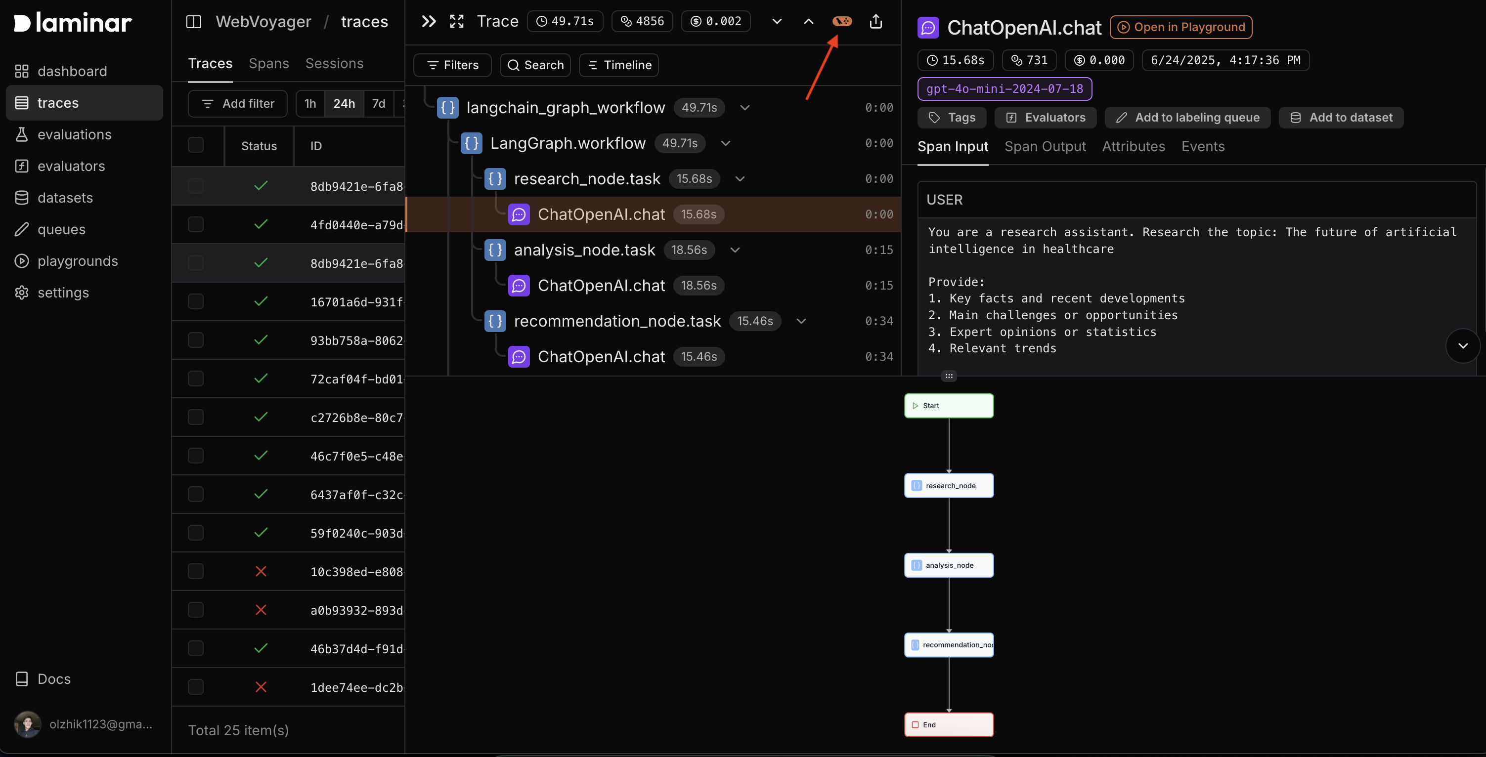 LangGraph Visualization - Hipocap documentation