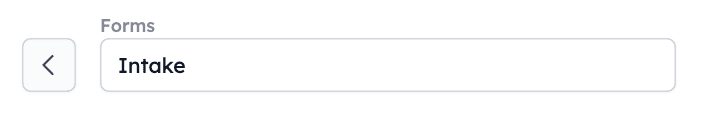 Adding a name to a form
