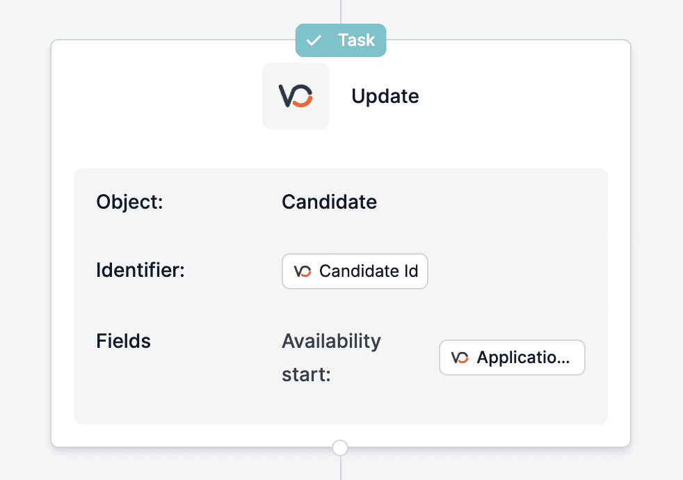 Update field task