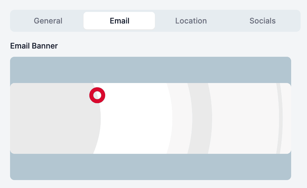 Adding Email Banner