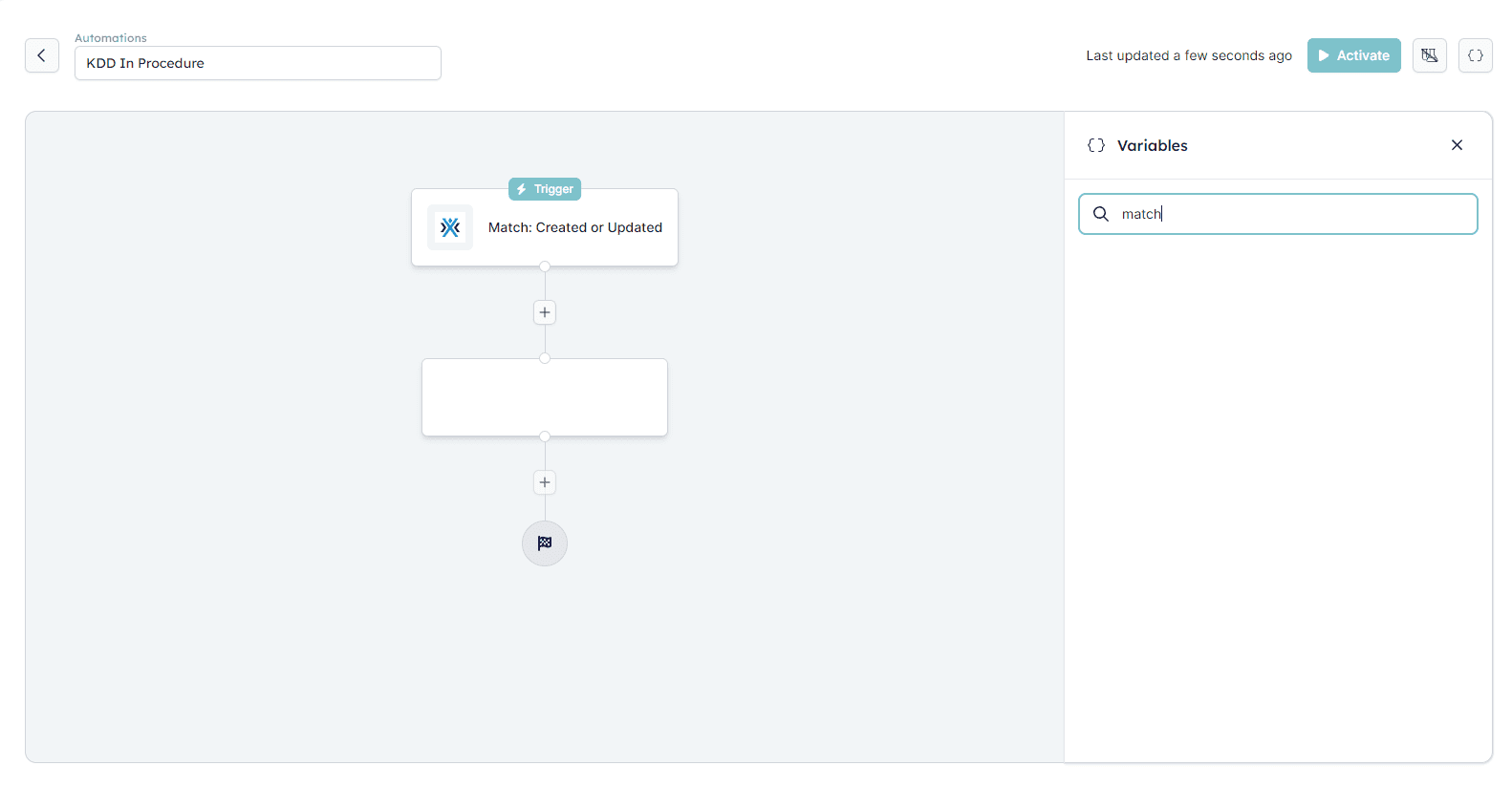 Automation in HireData with variables not loading
