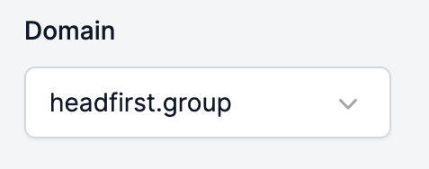 Domain box