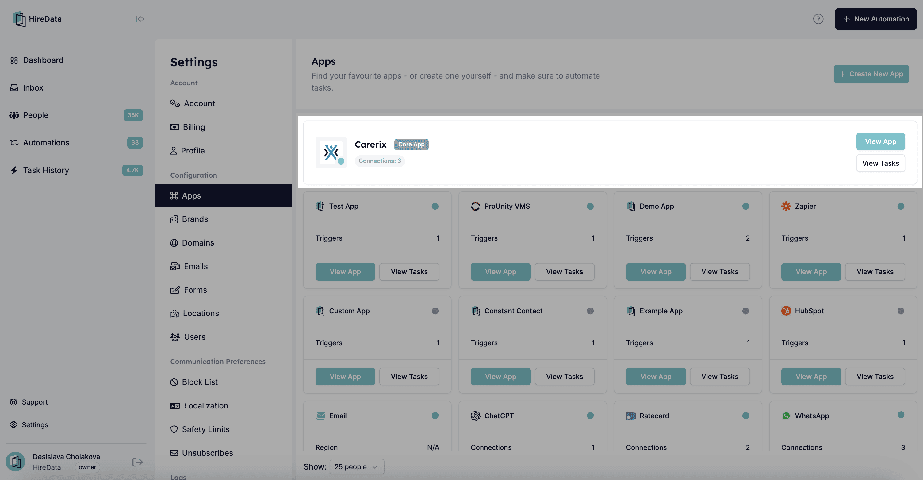 Carerix app