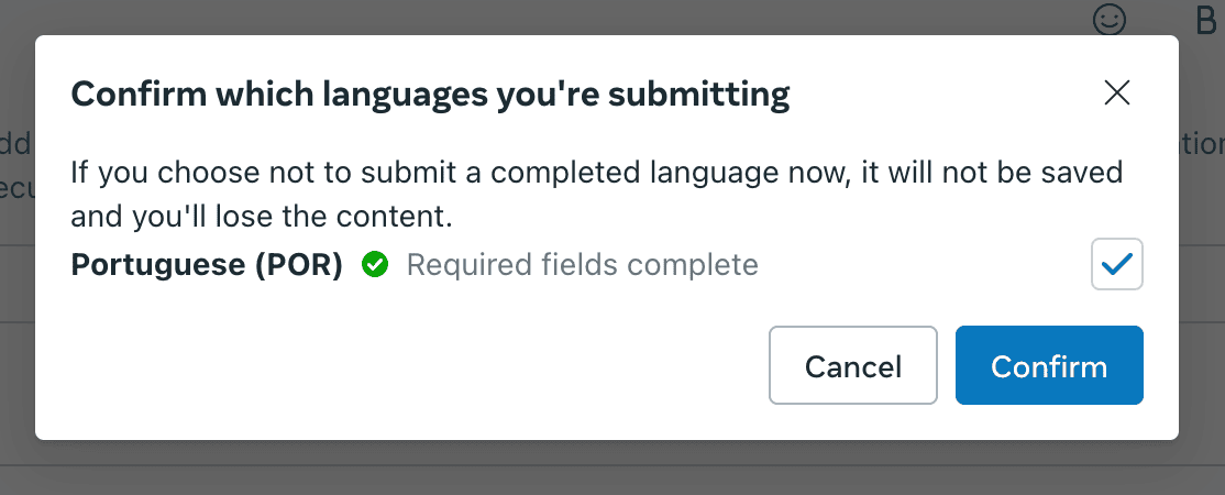 Submitting a template for review