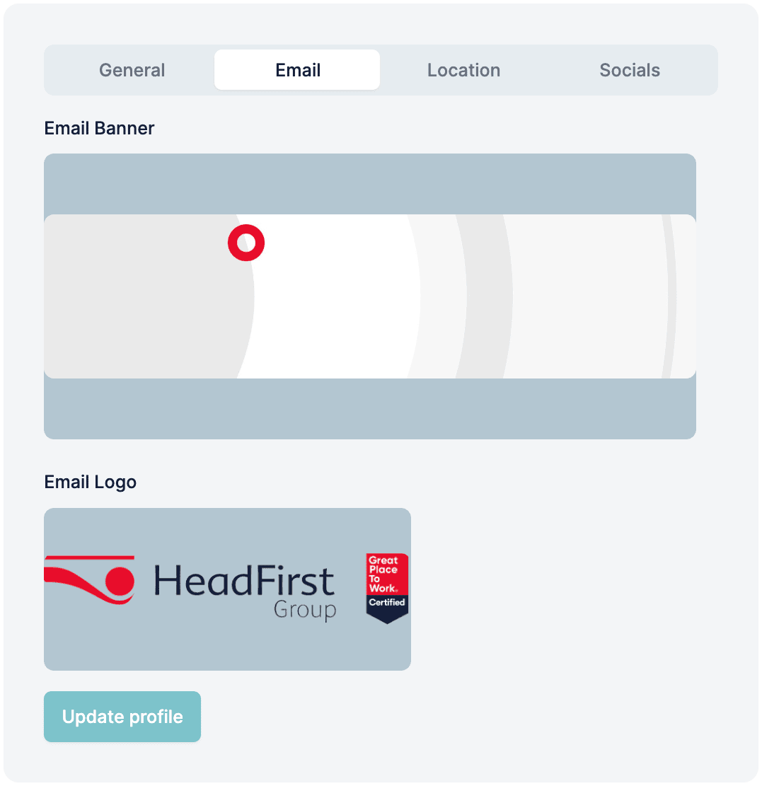 Email settings overview