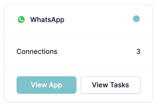 WhatsApp connections