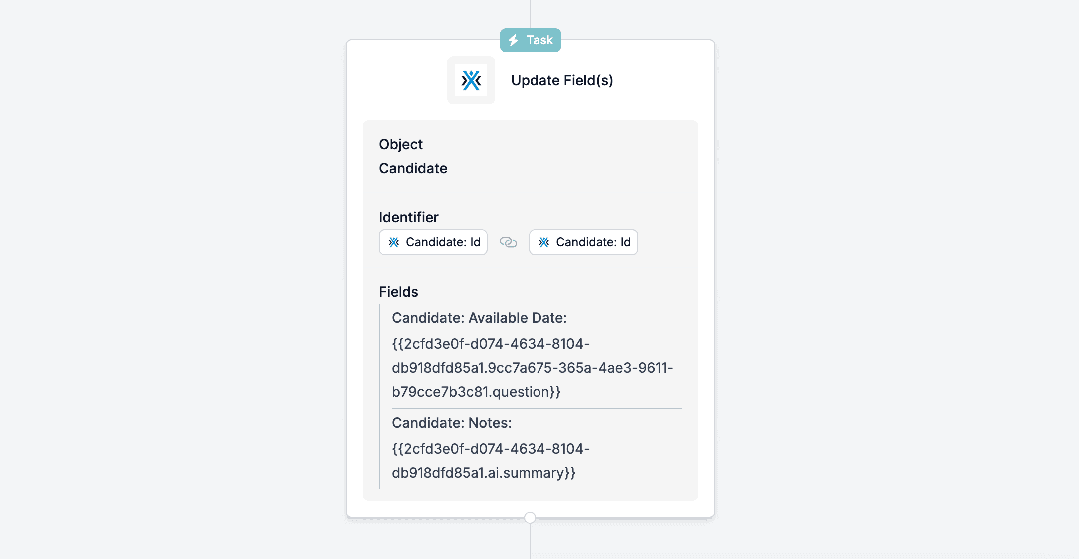 Update Field(s) task