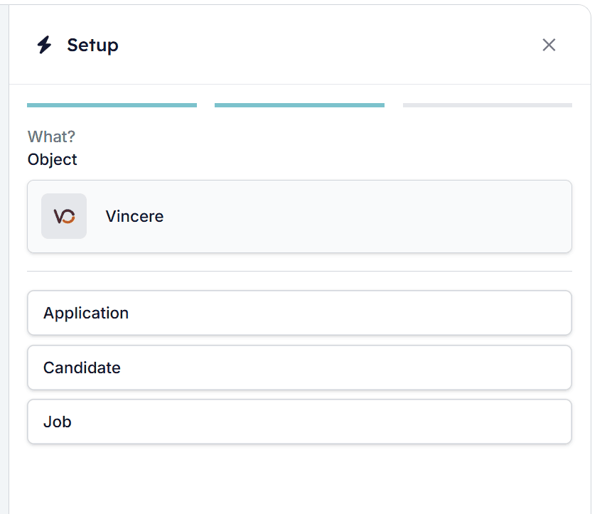 Trigger Setup Choosing Object