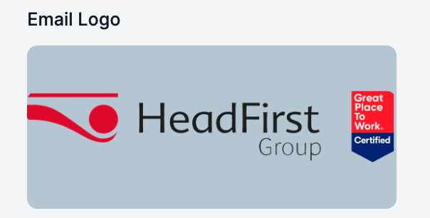 Adding Email Logo