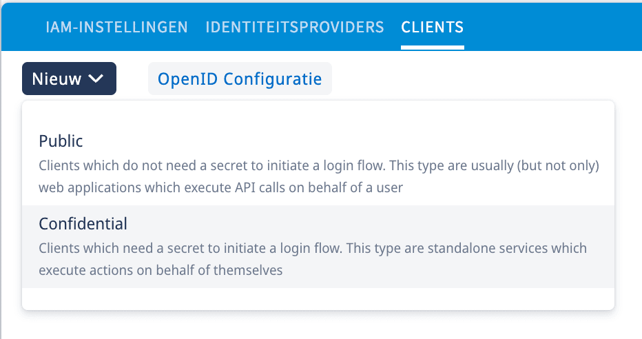 Confidential Client within Carerix